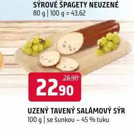 Terno Uzený tavený salámový sýr nabídka