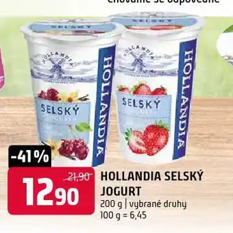 Terno Hollandia selský jogurt nabídka