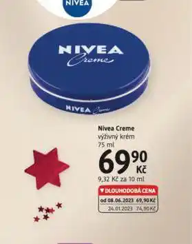 dm drogerie Nivea krém nabídka