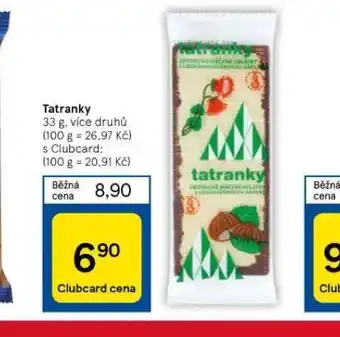 Tesco Tatranky nabídka