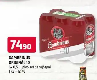 Terno Pivo gambrinus nabídka