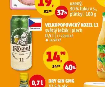 Penny Market Pivo velkopopovický kozel nabídka