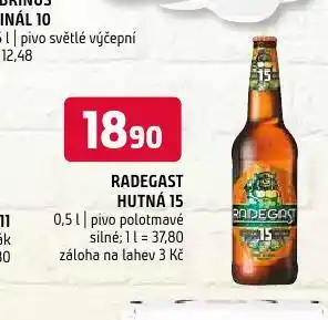 Terno Pivo radegast nabídka