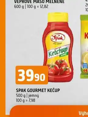 Terno Spak gourmet kečup nabídka