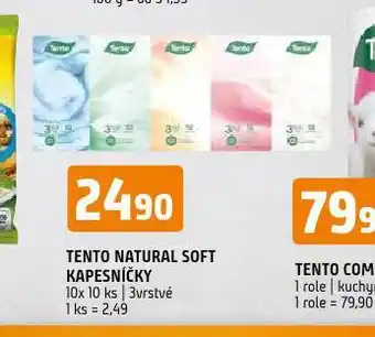 Terno Tento papírové kapesníky nabídka