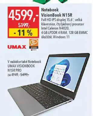 Globus Notebook visionbook nabídka
