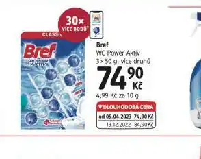 dm drogerie Bref wc power aktiv nabídka