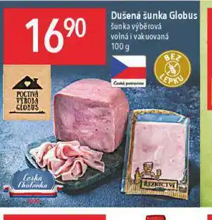 Globus Dušená šunka nabídka