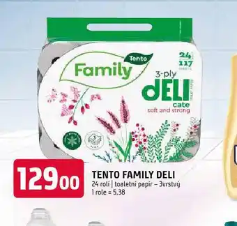 Terno Tento toaletní papír nabídka