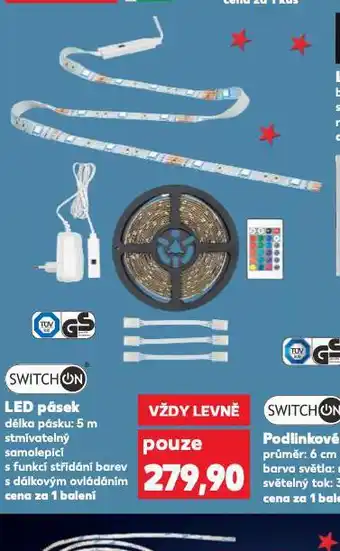 Kaufland Led pásek nabídka