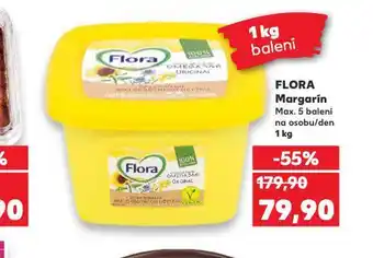 Kaufland Flora margarín nabídka