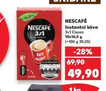 Kaufland Nescafé instantní káva nabídka