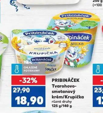 Kaufland Pribináček nabídka