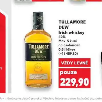 Kaufland Tullamore dew 40% nabídka
