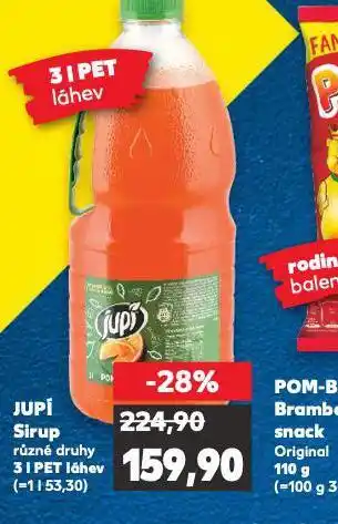 Kaufland Jupí sirup nabídka