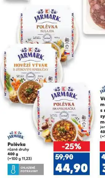 Kaufland Polévka nabídka