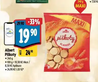 Albert Piškoty nabídka