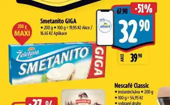 Albert Smetanito giga nabídka