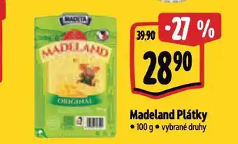 Albert Madeland plátky nabídka