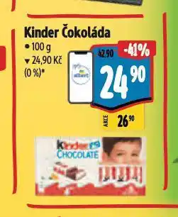Albert Kinder čokoláda nabídka
