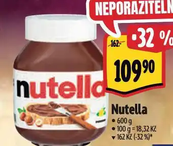 Albert Nutella nabídka