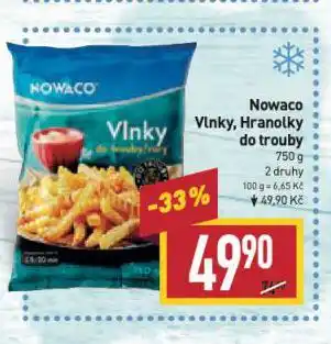 Billa Nowaco vlnky do trouby nabídka