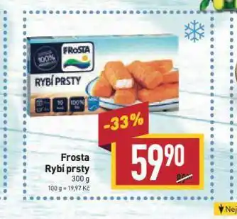 Billa Frosta rybí prsty nabídka