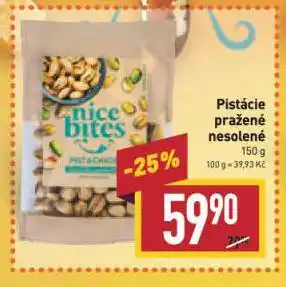 Billa Pistácie nabídka