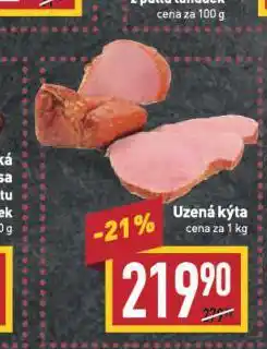 Billa Uzená kýta nabídka