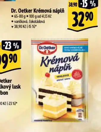 Albert Dr. oetker krémová náplň nabídka
