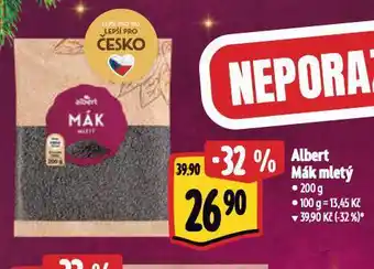 Albert Mák mletý nabídka
