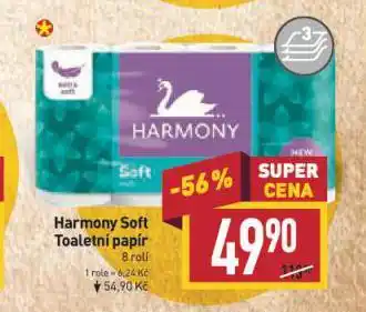 Billa Harmony toaletní papír nabídka