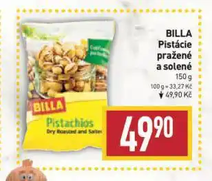 Billa Pistácie nabídka