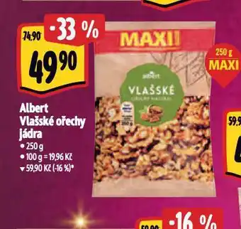 Albert Vlašské ořechy nabídka