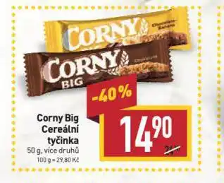 Billa Corny big cereální tyčinka nabídka