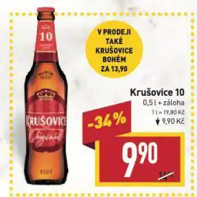 Billa Pivo krušovice nabídka