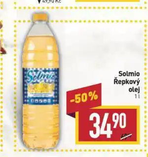 Billa Solmio řepkový olej nabídka