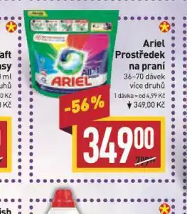 Billa Ariel prací prostředek nabídka