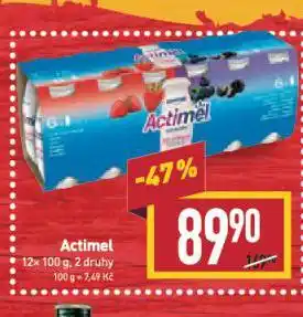 Billa Actimel nabídka