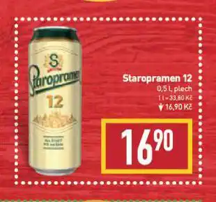 Billa Pivo staropramen nabídka