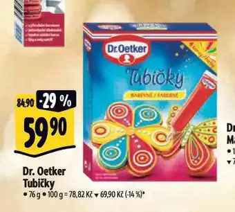 Albert Dr. oetker tubičky nabídka