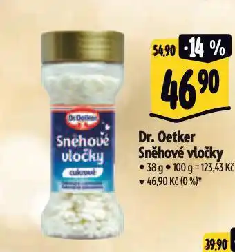 Albert Dr. oetker sněhové vločky nabídka