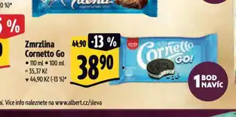Albert Zmrzlina cornetto go nabídka