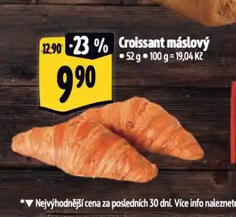 Albert Croissant máslový nabídka