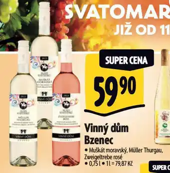 Albert Vinný dům bzenec muškát moravský nabídka