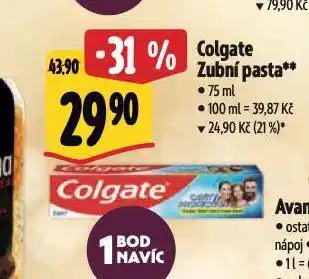 Albert Colgate zubní pasta nabídka