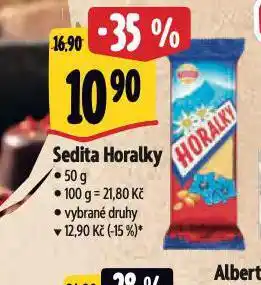Albert Sedita horalky nabídka