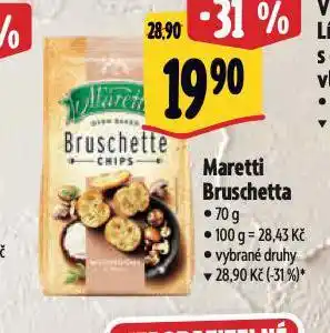 Albert Maretti bruschette nabídka