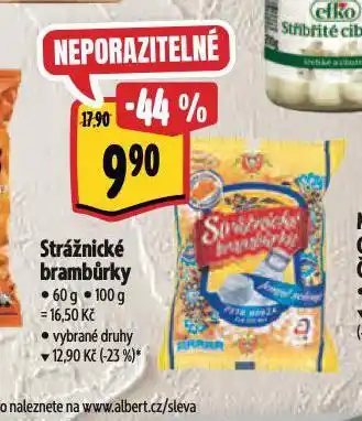 Albert Strážnické brambůrky nabídka