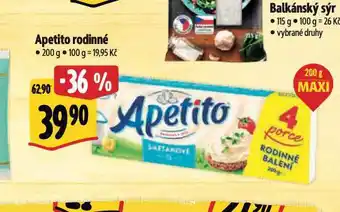 Albert Apetito rodinné nabídka